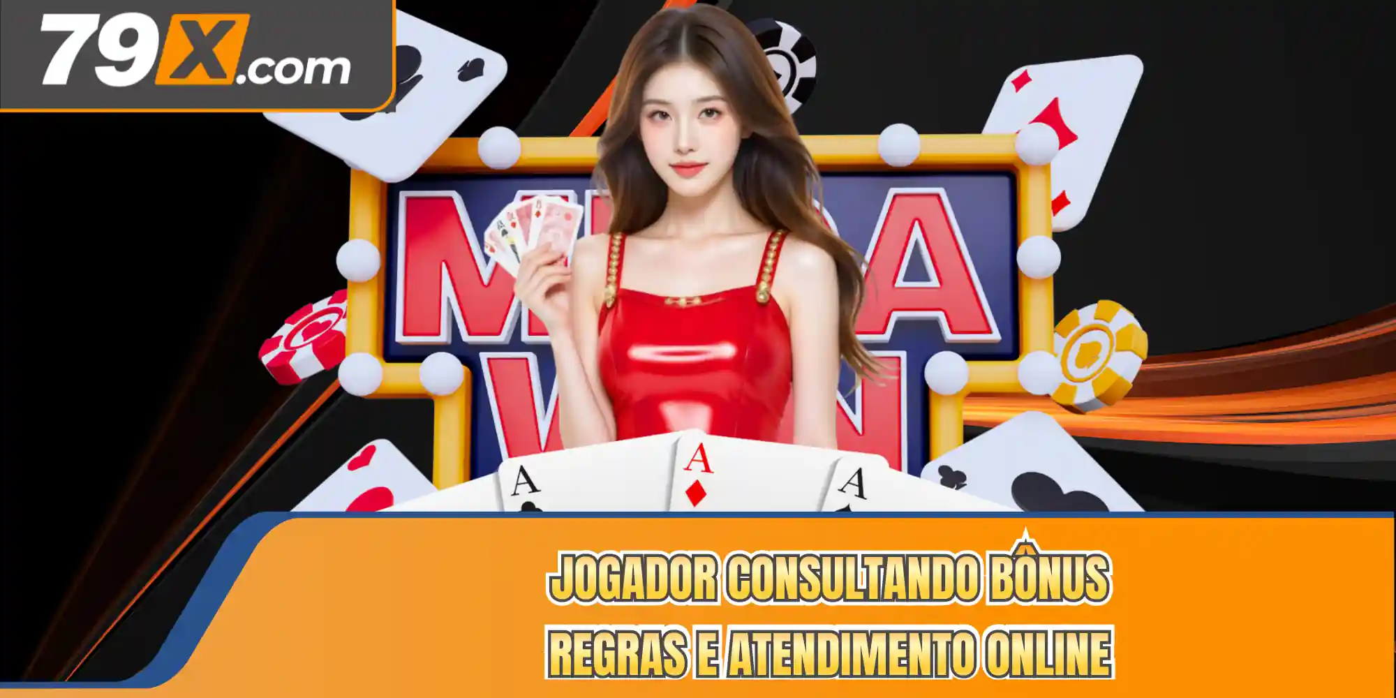 Jogador consultando bônus regras e atendimento online
