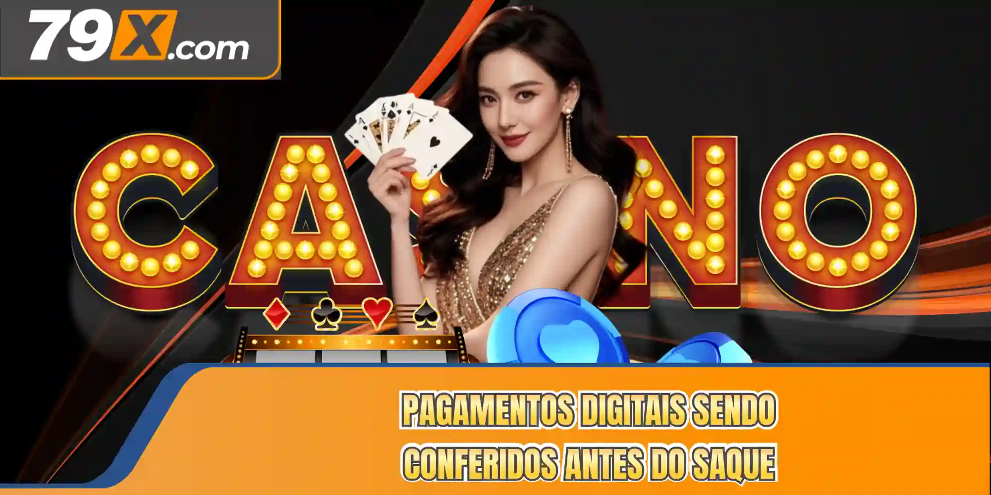 Pagamentos digitais sendo conferidos antes do saque